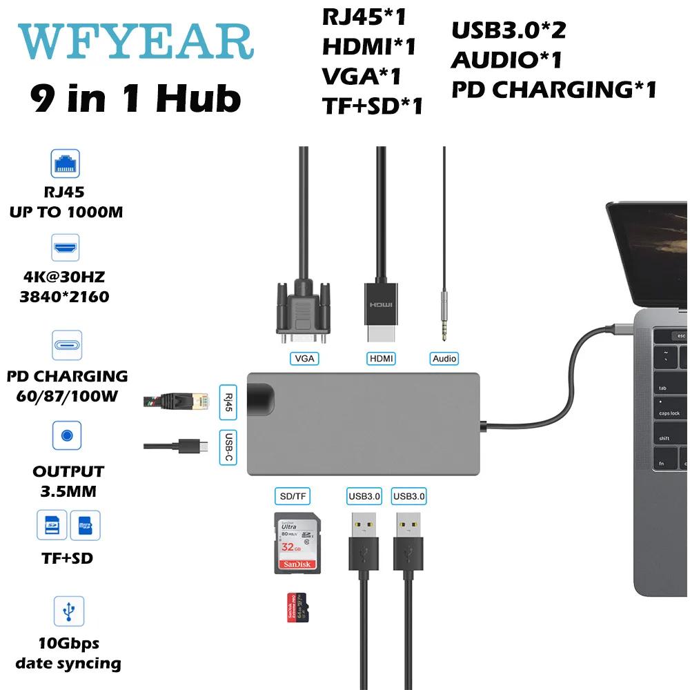  Ƽ ٱ    , USB 3.0 Ʈ ŷ ̼ , ̴ USB C  ̴, 9 in 1